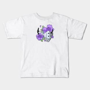 Deku Mask with Peonies Kids T-Shirt